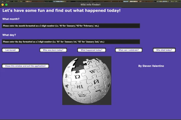 Wiki Info App